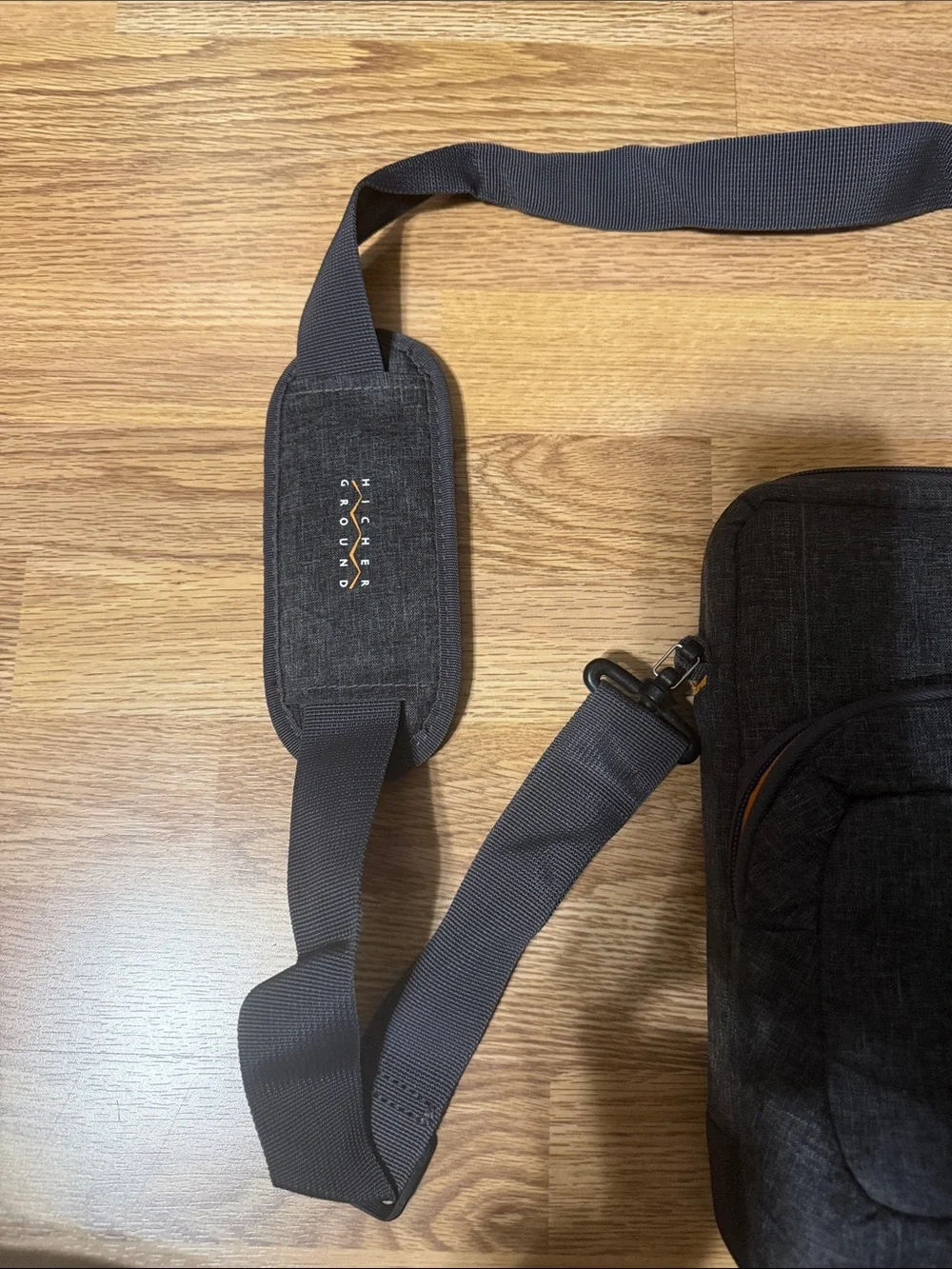 Dark Gray Laptop Messenger Bag